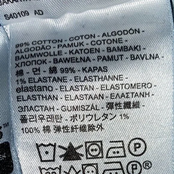 Levi's 511 - 34'' Waist 32'' Inseam Levi Strauss Jeans - Dark Blue Washed - Picture 7 of 9